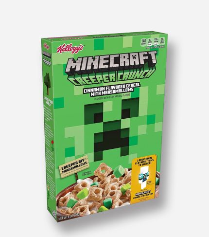 BFCER MINECRAFT 227 GR CREEPER CRUNCH CEREAL copy