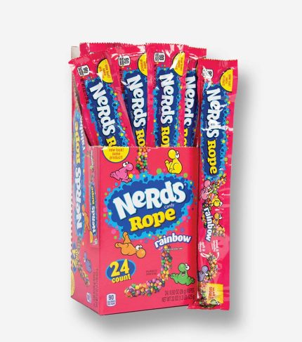 CANDY NERDS 24 UN RAINBOW ROPE