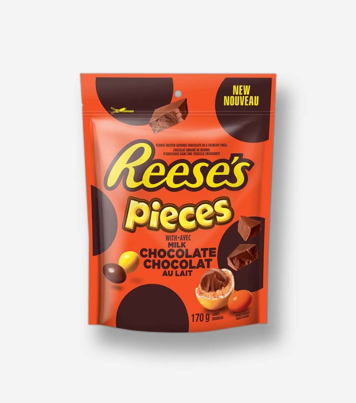 CANDY REESES 170GR PIECES MILKCHOCOLATE BAG