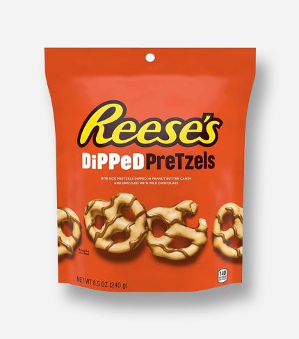 CANDY REESES 240 GR DIPPED PRETZELS BAGS copy