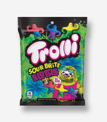 CANDY TROLLI 120 GR SOUR BRITE SLOTHS copy