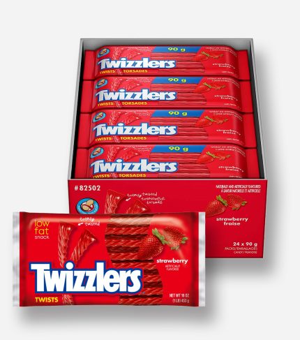 CANDY TWIZZLERS TWIST STRAWBERRY 453G