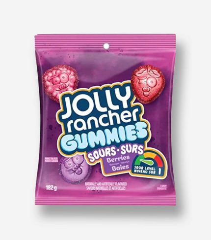 JOLLY RANCHER GUMMIES SOUR SURS BERRIES 182G copy