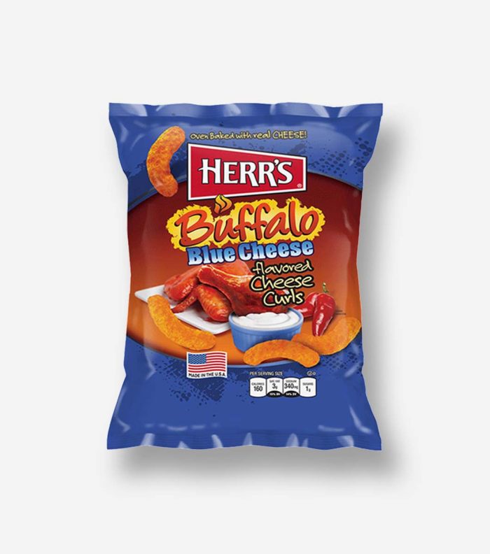 SNACK HERRS 85 GR BUFFALO BLUE CHEESE CURLS copy