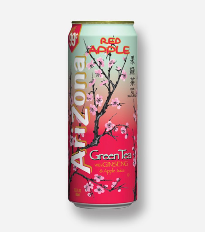 BEVER ARIZONA 680 ML RED APPLE TEA CAN (US EDITION)