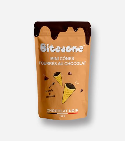 CANDY BITECONES 100 GR DARK CHOCOLATE