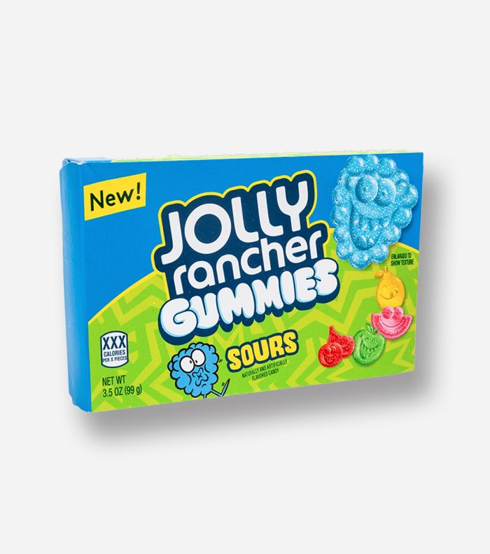 CANDY JOLLY RANCHER 99 GR SOUR GUMMIES THEATER BOX