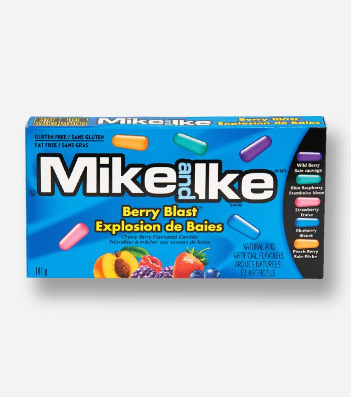 CANDY MIKE & IKE 141 GR BERRY BLAST THEATER BOX