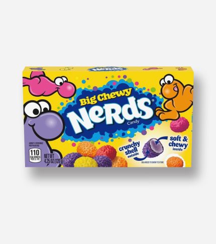 CANDY NERDS 120 GR BIG CHEWY THEATER BOX