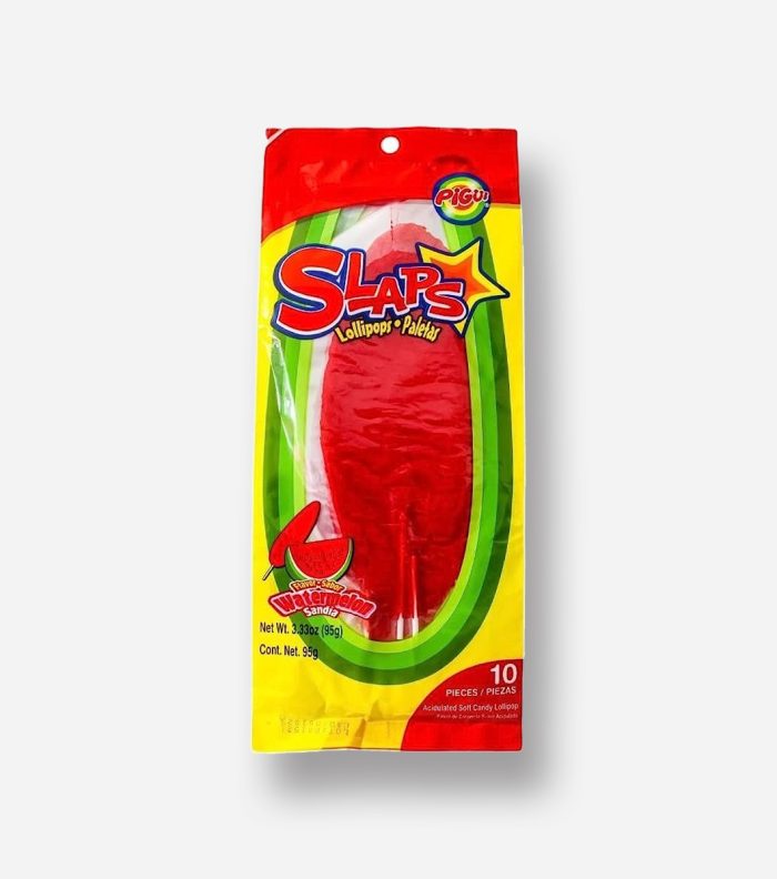 CANDY PIGUI 10 UN CACHETADAS WATERMELON SLAPS