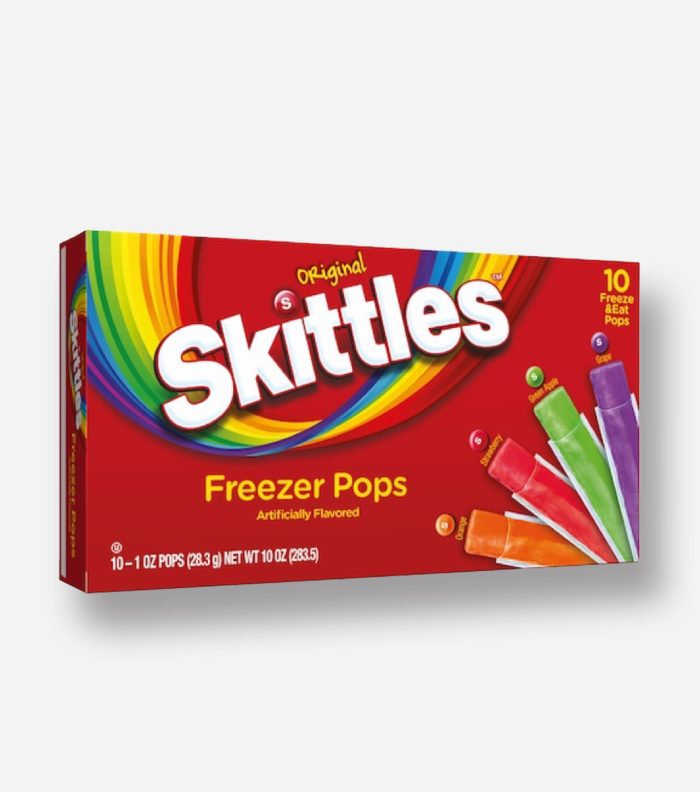 CANDY SKITTLES 10 28.3 GR FREEZER POPS