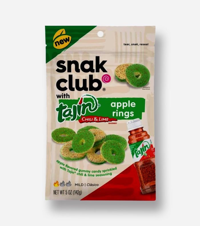 CANDY SNAK CLUB 142 GR TAJIN APPLE RINGS