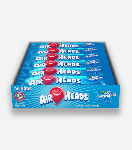 Candy Airheads 36 Un Blue Raspberry