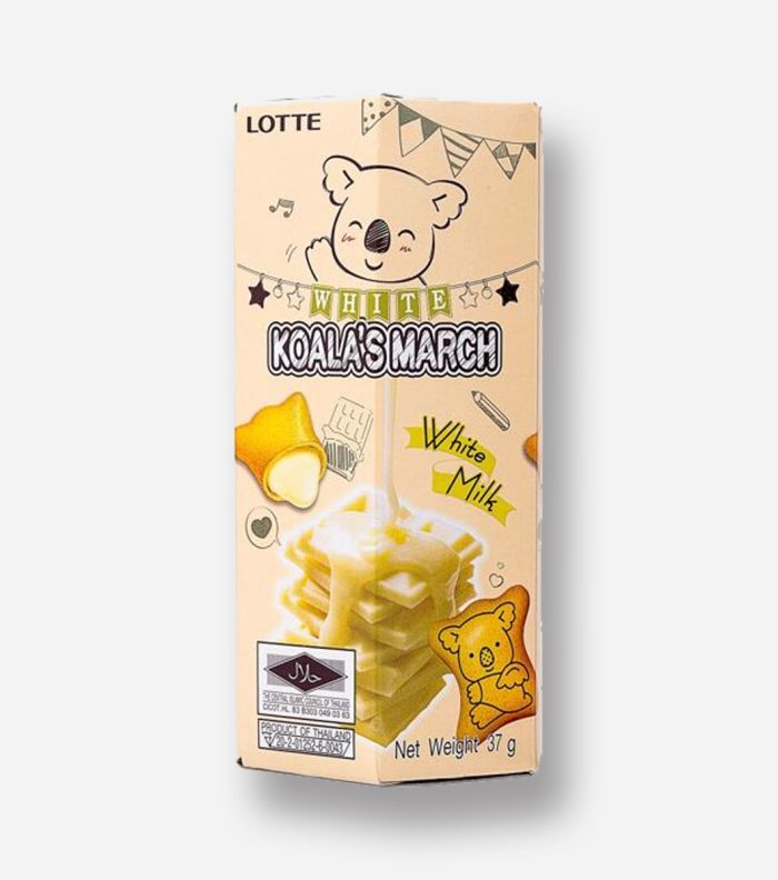 PASTR LOTTE KOALA 6 37 GR MILK & CREAM CHEESE