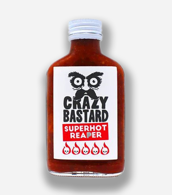 Salsa Crazy Bastard 100 Ml Super Hot Reaper 1