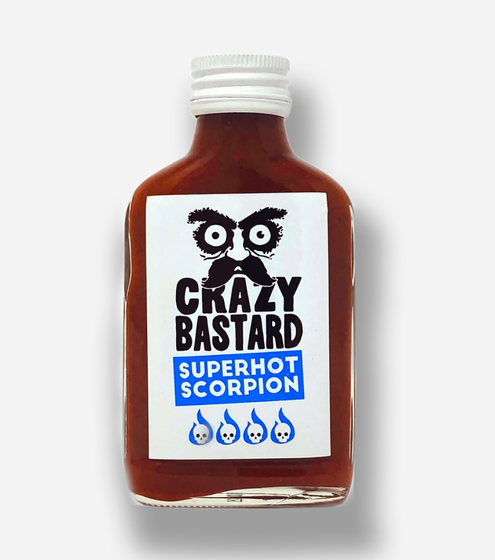 Salsa Crazy Bastard 100 Ml Super Hot Scorpion