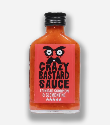 Salsa Crazy Bastard 100 Ml Trinidad Scorpion & Clementine