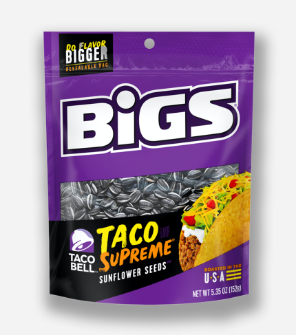 Snack Bigs 152 Gr Sunflower Seeds Taco Bell