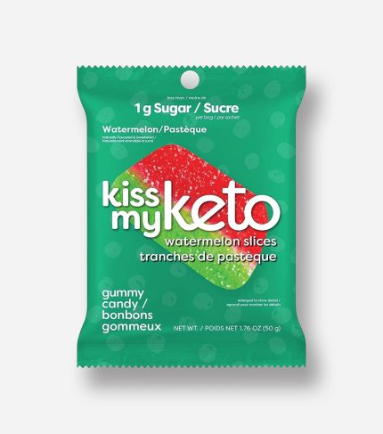 CANDY KISS MY KETO 6 50 GR WATERMELON GUMMIES