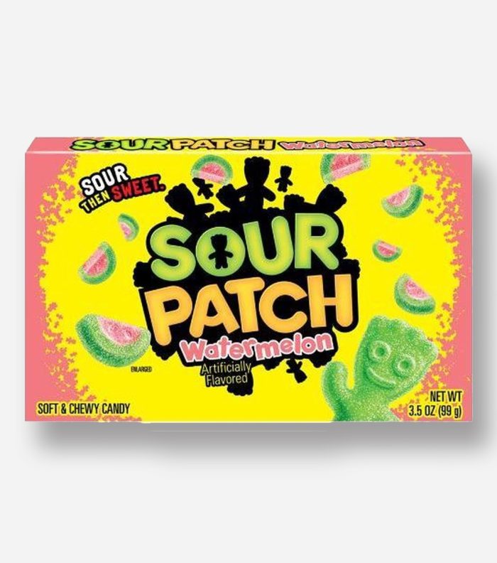 CANDY SOUR PATCH KIDS 99 GR WATERMELON THEATER BOX