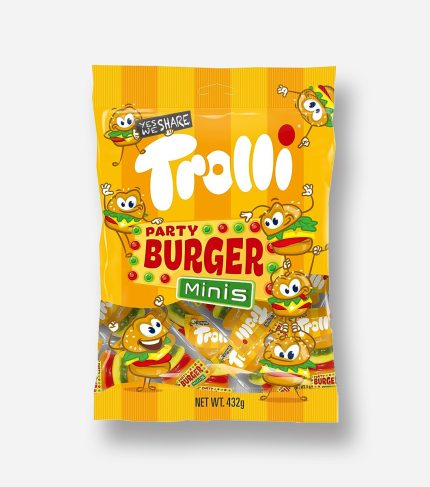 CANDY TROLLI 50 GR PARTY MINI BURGERS